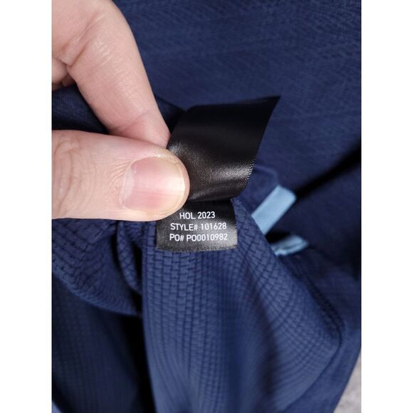 Rhone Sweater Mens Small Blue Club Room Henley Long Sleeve Pullover - Picture 4 of 7